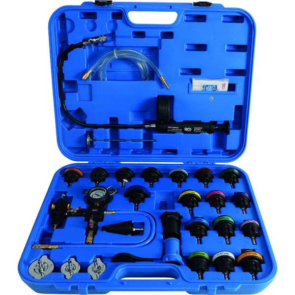 28-piece Radiator Pressure and Cooling System Tester with Vacuum Purge and Refill Kit