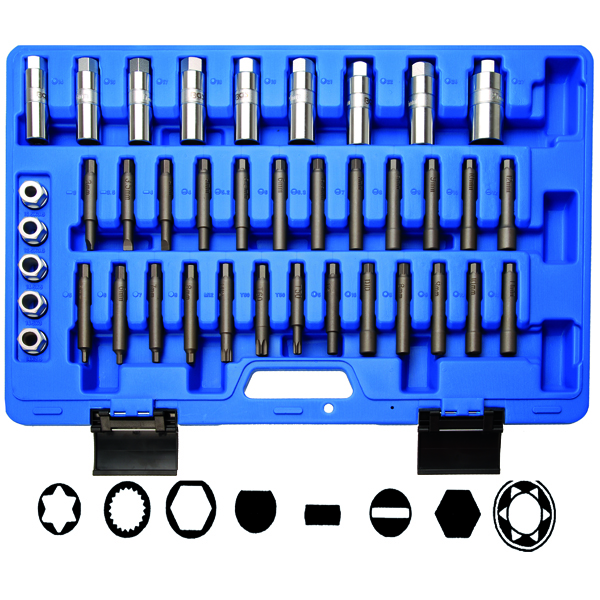 39Pcs Socket for Shock Absorber Remover and Installer Caps